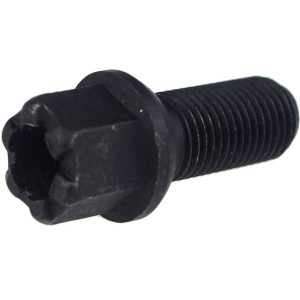 Černý šroub M14x1,5x28 koule – klíč 17 Černý šroub M14x1,5x28 koule – klíč 17