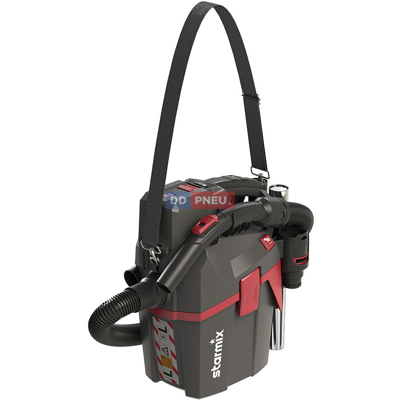 Starmix PROMO – zametací stroj DUROSWEEP 77 PRO 18V + Mokro-suchý vysavač SMART L 18V