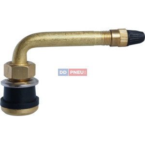 Bezdušový ventil TR570C balón – 1x zahnutý, díra 16mm, délka 51mm Bezdušový ventil TR570C balón – 1x zahnutý, díra 16mm, délka 51mm