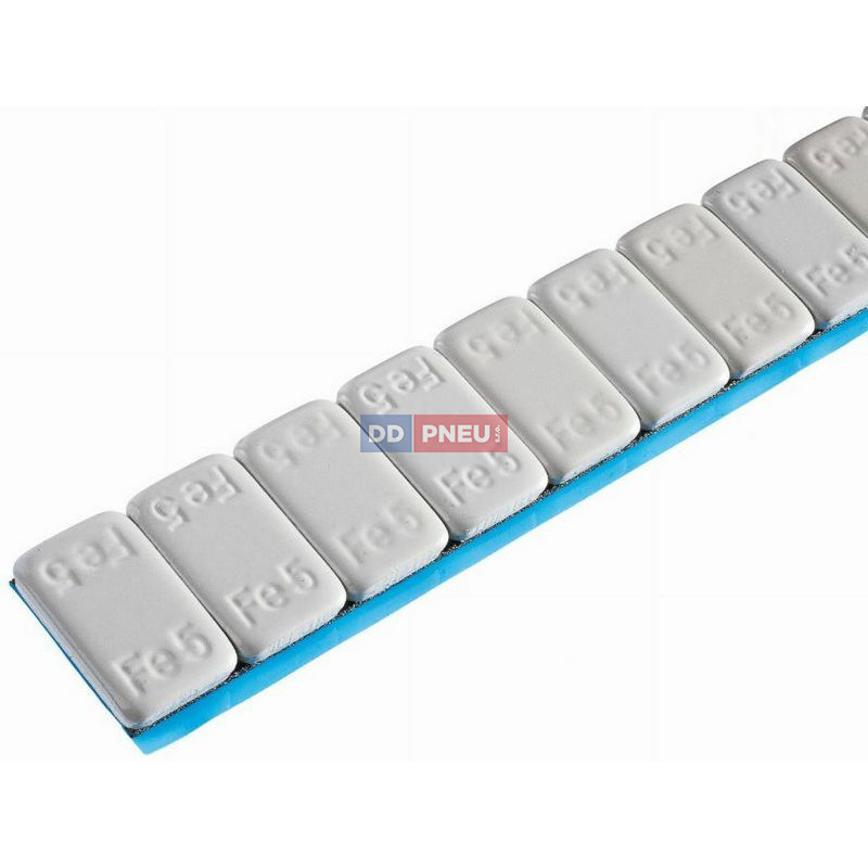 ECO line – šedé železné samolepicí závaží 60g