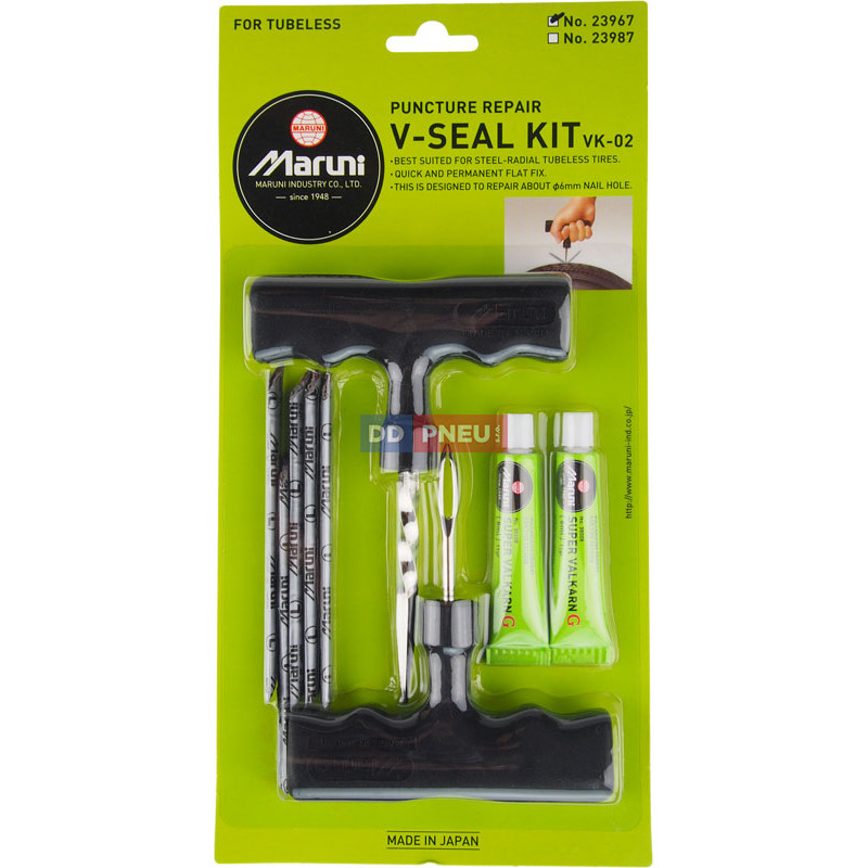 Sada do auta pro opravu defektu knotem Maruni V-SEAL KIT