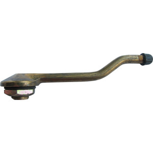 Bezdušový ventil typ Sephie – 2x zahnutý, díra 20,5mm, délka 127mm