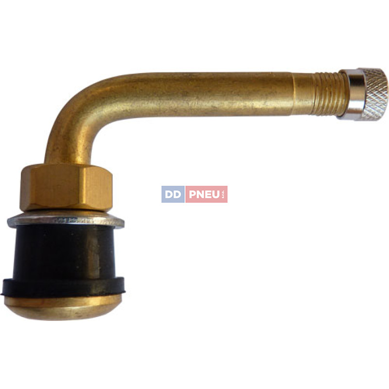 Bezdušový ventil V527 balón – 1x zahutý, díra 16mm, délka 51mm