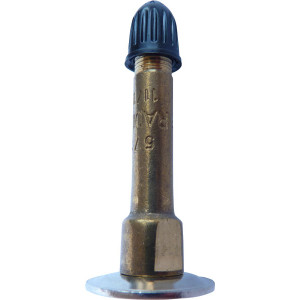 Dušový ventil typ Michelin – šroubovaný na patku, rovný, délka 50mm Dušový ventil typ Michelin – šroubovaný na patku, rovný, délka 50mm