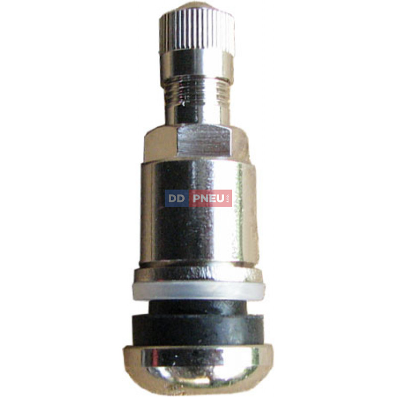 TR 525 – kovový bezdušový ventil (stříbrný)
