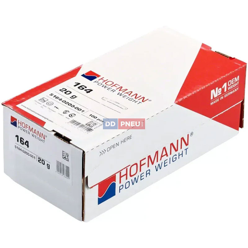 Hofmann 20g – stříbrné vyvažovací závaží na dodávky OEM