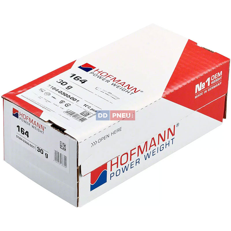 Hofmann 30g – stříbrné vyvažovací závaží na dodávky OEM