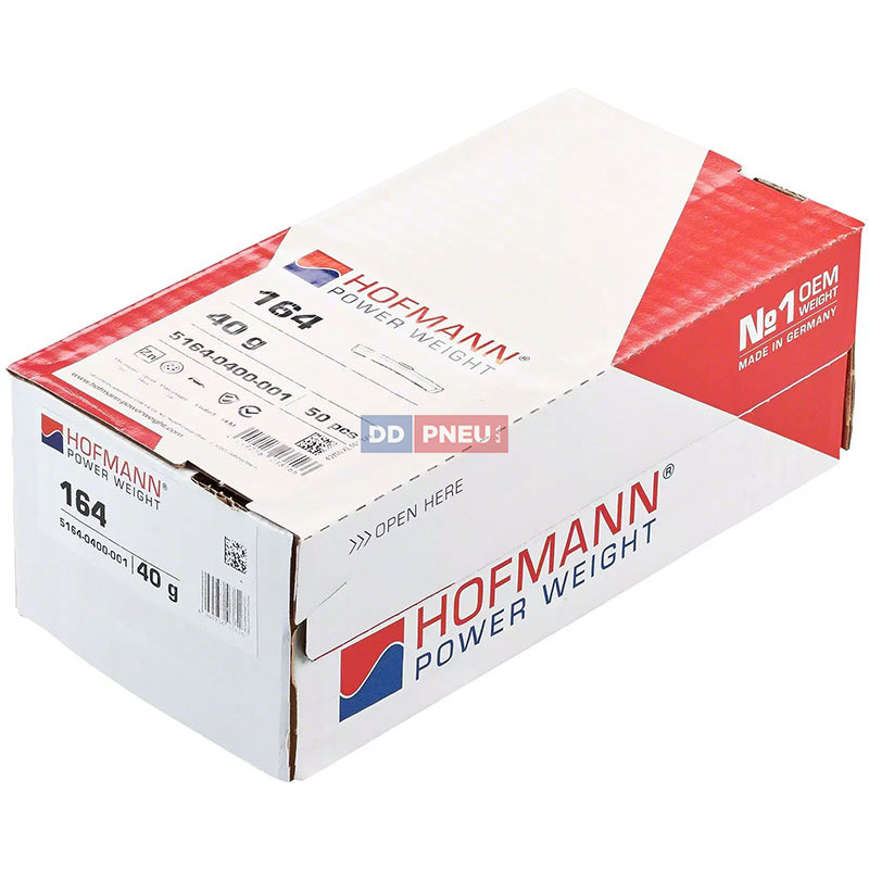 Hofmann 40g – stříbrné vyvažovací závaží na dodávky OEM