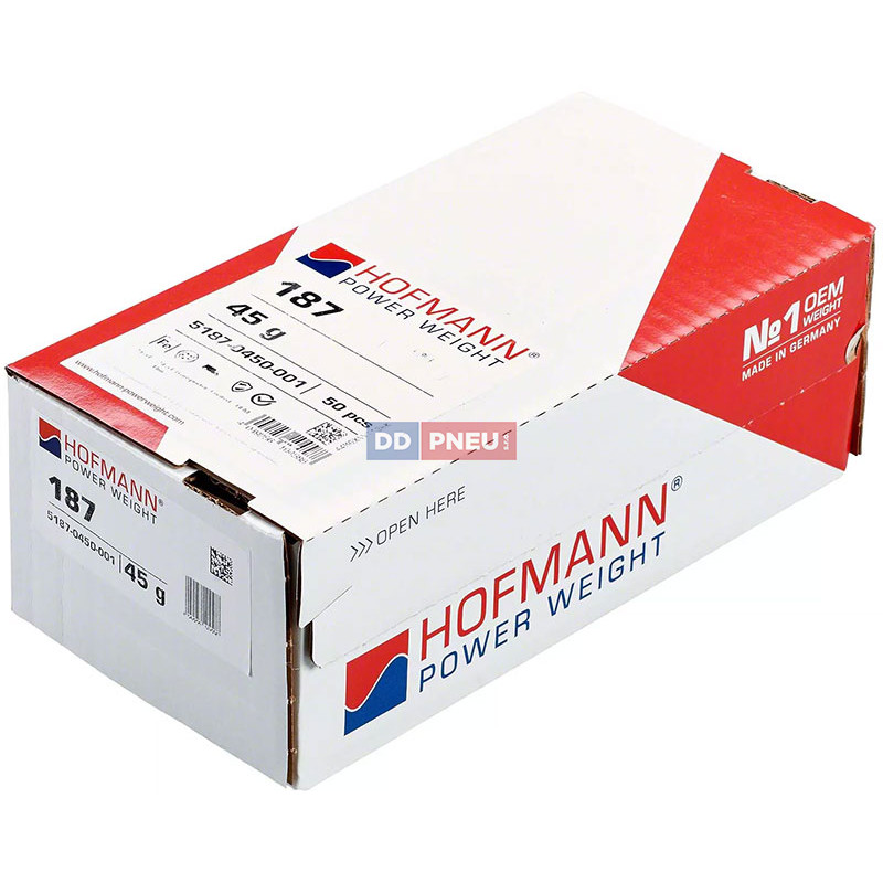 Hofmann 45g – stříbrné vyvažovací závaží na dodávky FORD
