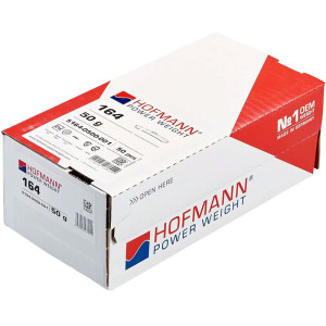 Hofmann 50g – stříbrné vyvažovací závaží na dodávky OEM Hofmann 50g – stříbrné vyvažovací závaží na dodávky OEM