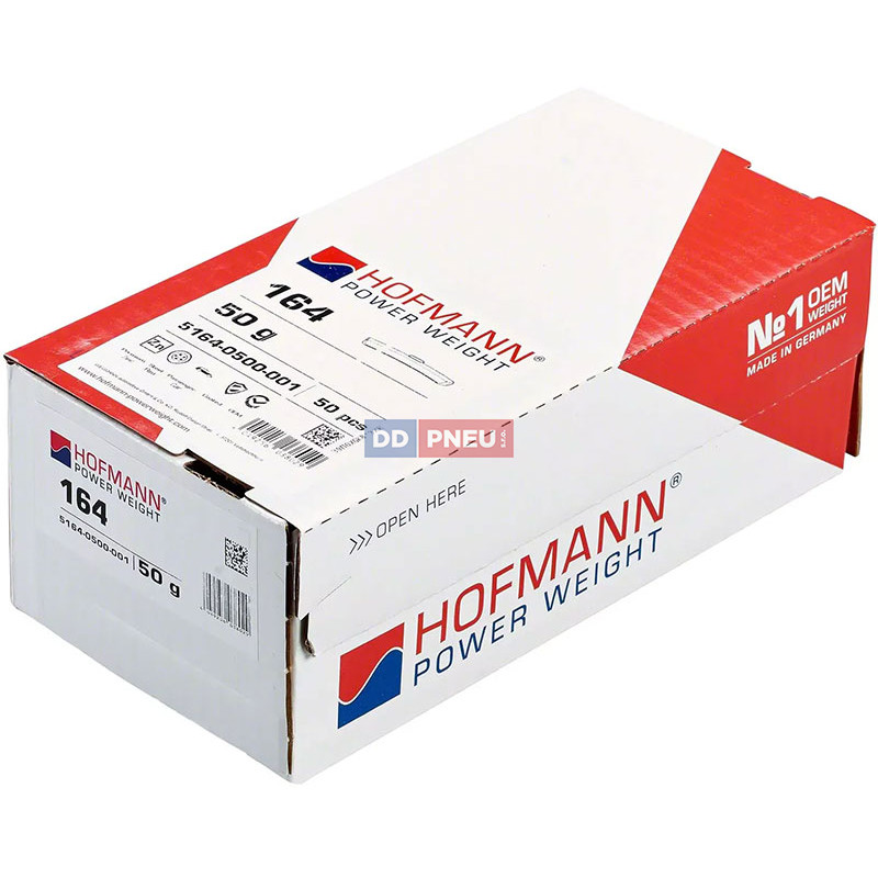 Hofmann 50g – stříbrné vyvažovací závaží na dodávky OEM