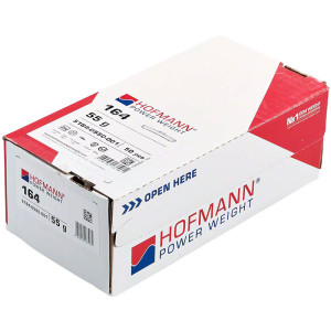 Hofmann 55g – stříbrné vyvažovací závaží na dodávky OEM Hofmann 55g – stříbrné vyvažovací závaží na dodávky OEM
