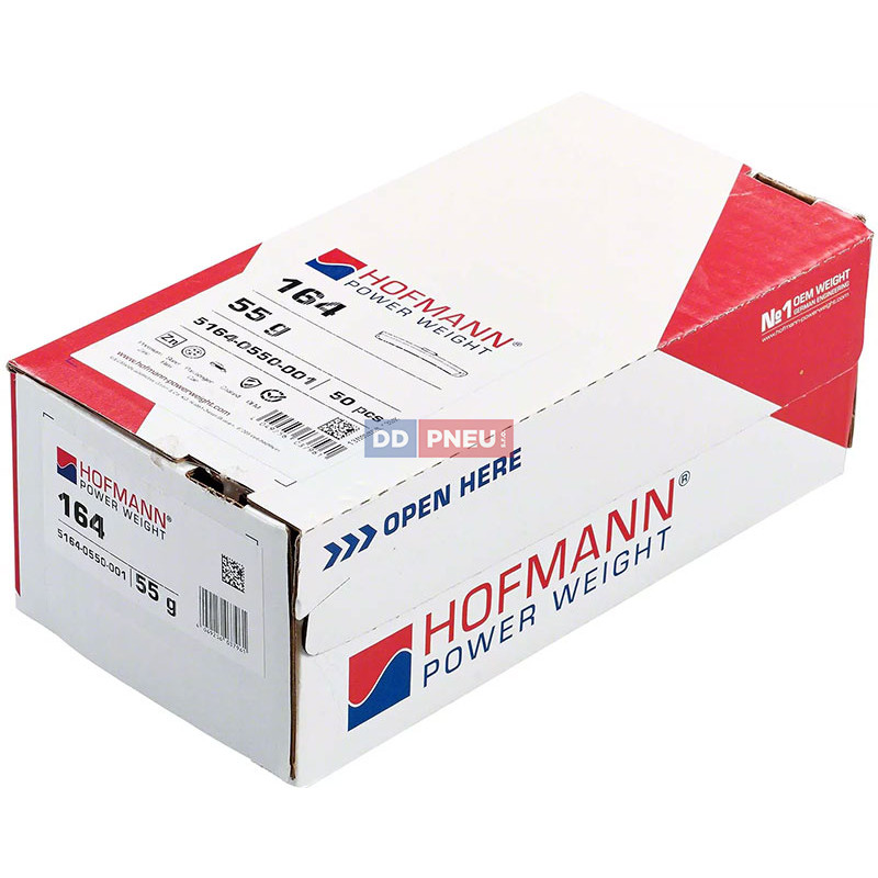 Hofmann 55g – stříbrné vyvažovací závaží na dodávky OEM