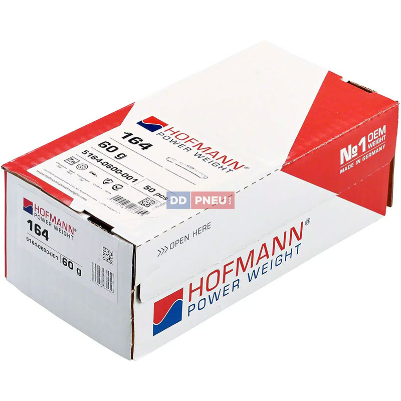 Hofmann 55g – stříbrné vyvažovací závaží na dodávky OEM