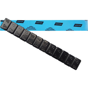 Černé poplastované samolepicí závaží Remog 60g Černé poplastované samolepicí závaží Remog 60g