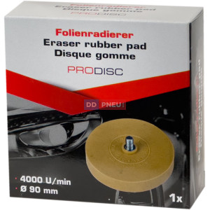 Gumový kotouč s adaptérem, pro odstranění pásky samolepicího závaží Gumový kotouč s adaptérem, pro odstranění pásky samolepicího závaží