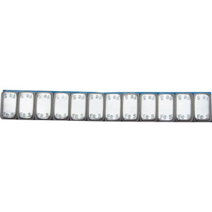 ECO line – stříbrné železné samolepicí závaží 60g