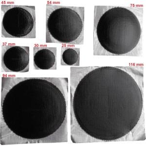S-0 záplata duše 25mm, kulatá S-0 záplata duše 25mm, kulatá