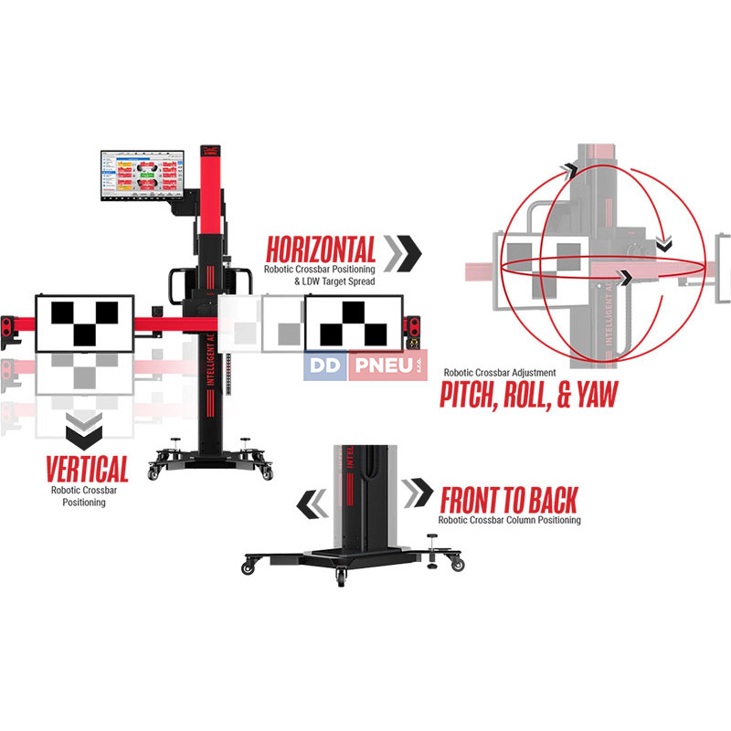 Automatická kalibrace ADAS Autel MaxiSYS IA1000 FULL KIT PLUS s digitálními terči