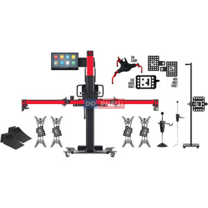 Automatická kalibrace ADAS Autel MaxiSYS IA900WA FULL KIT PLUS – uchycení na pneu