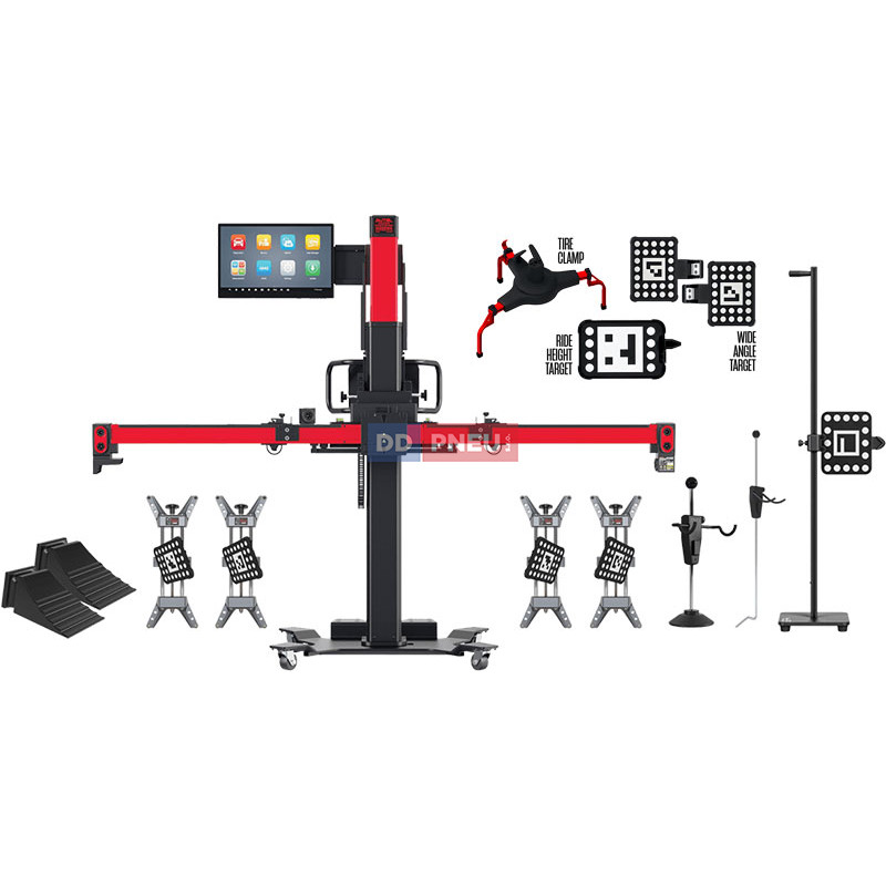 Automatická kalibrace ADAS Autel MaxiSYS IA900WA FULL KIT PLUS – uchycení na pneu