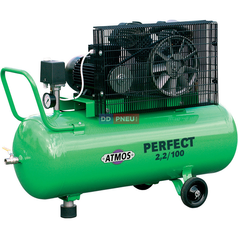 Pístový kompresor Atmos Perfect 2,2/100E – objem nádrže 100 l