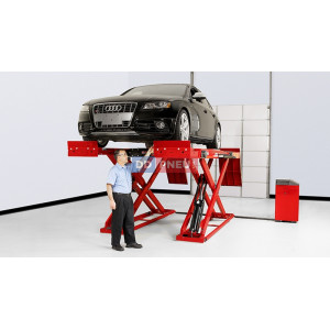 Nůžkový zvedák HUNTER RX – elektrohydraulický, nosnost 4500 a 5400 kg