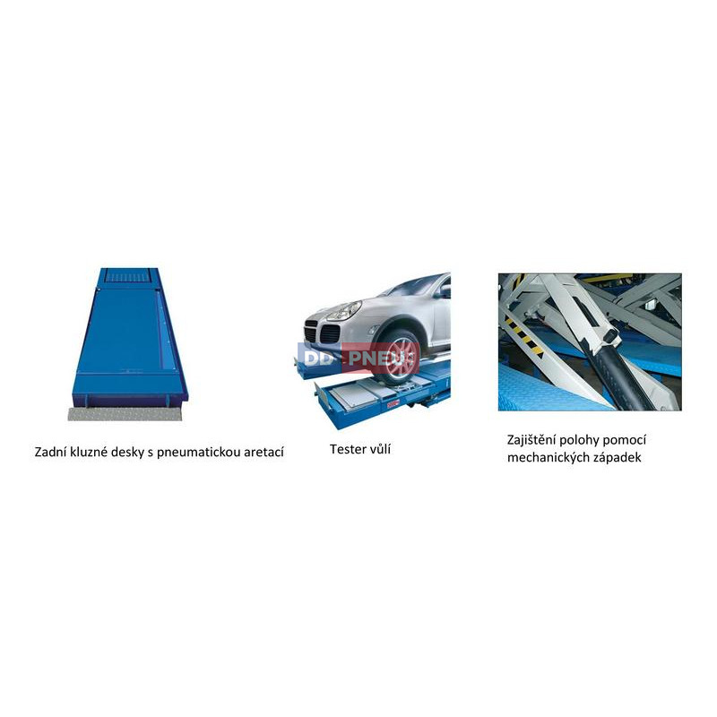 Nůžkový zvedák RAVAGLIOLI serie 600 – elektrohydraulický, nosnost 3500 a 6000 kg