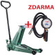 Pojízdný zvedák Compac 2T-C do 2t + pneuhustič EURODAINU R-1822-Z