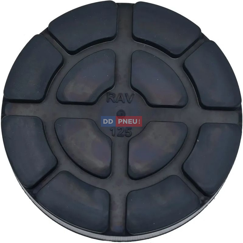 Pryžová podložka pro zvedáky RAV125 – Ø 125 mm
