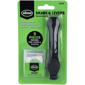 Samolepící záplaty SKABS a montážní páky Samolepící záplaty SKABS a montážní páky