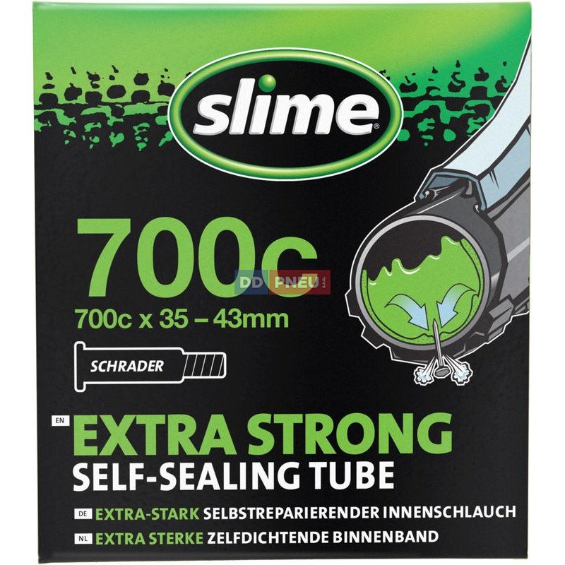 Duše Slime Extra zesílená – 700 x 35-43, AV ventil