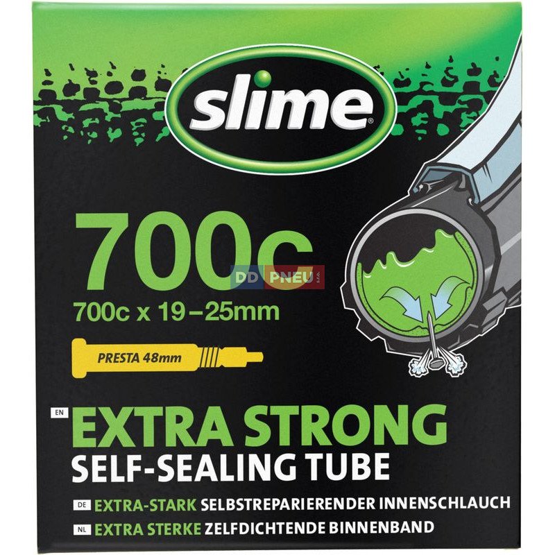 Duše Slime Extra zesílená – 700 x 19-25, galuskový ventil
