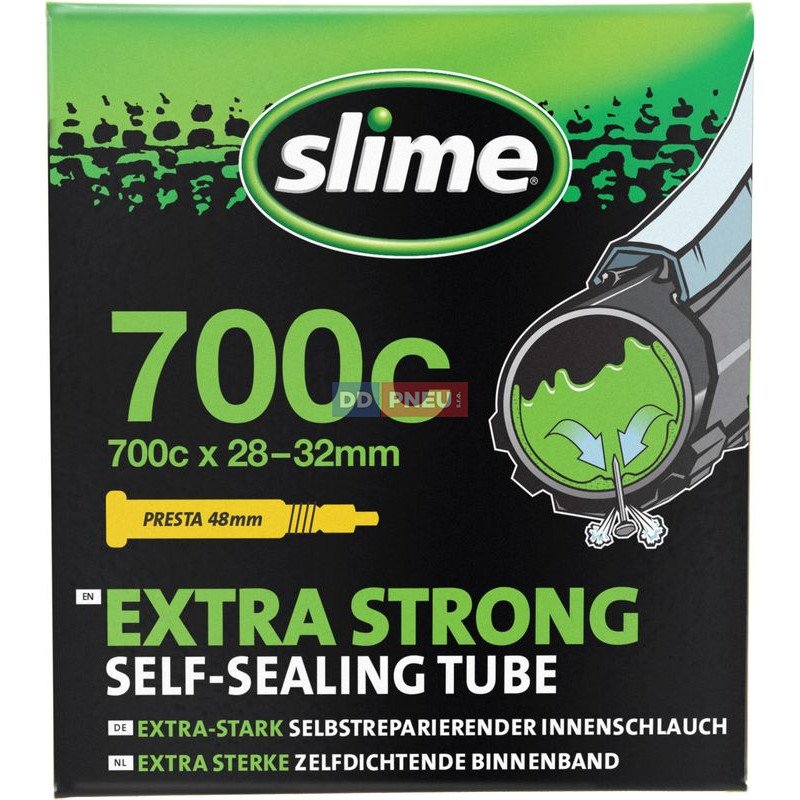 Duše Slime Extra zesílená – 700 x 28-32, galuskový ventil