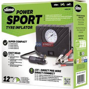 Kompresor Slime Power Sport Tyre Inflator s příslušenstvím Kompresor Slime Power Sport Tyre Inflator s příslušenstvím