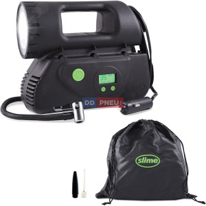Kompresor Slime Deluxe Digital Tyre Inflator s příslušenstvím