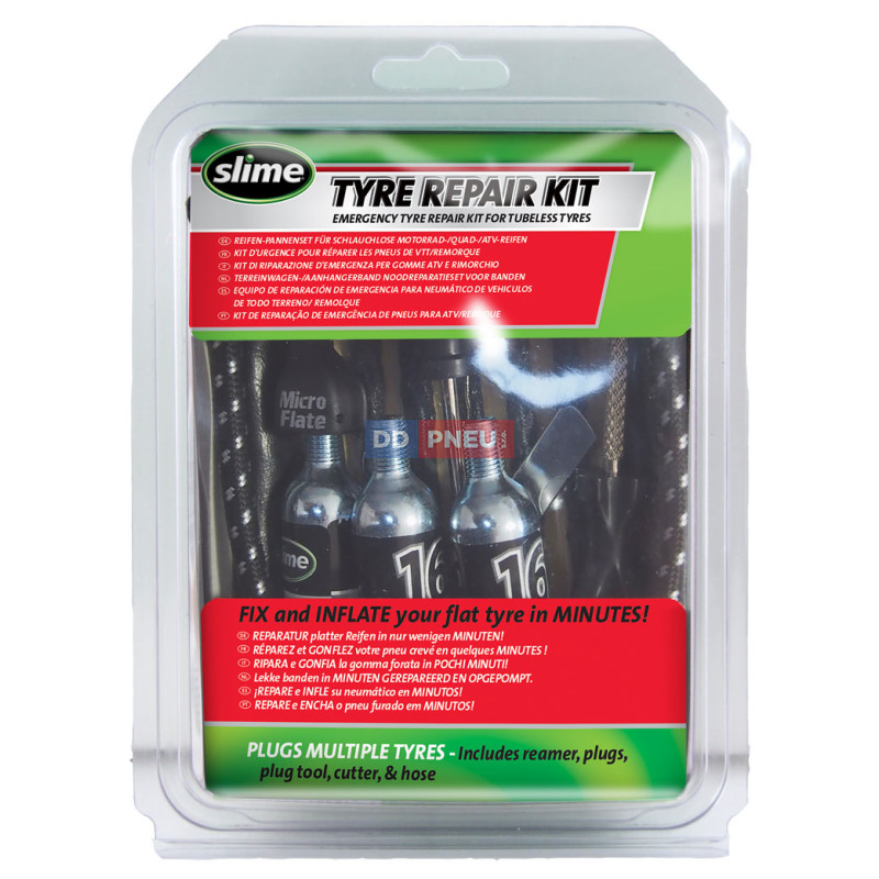 Opravná sada knotem s CO2 – Tyre Repair Kit