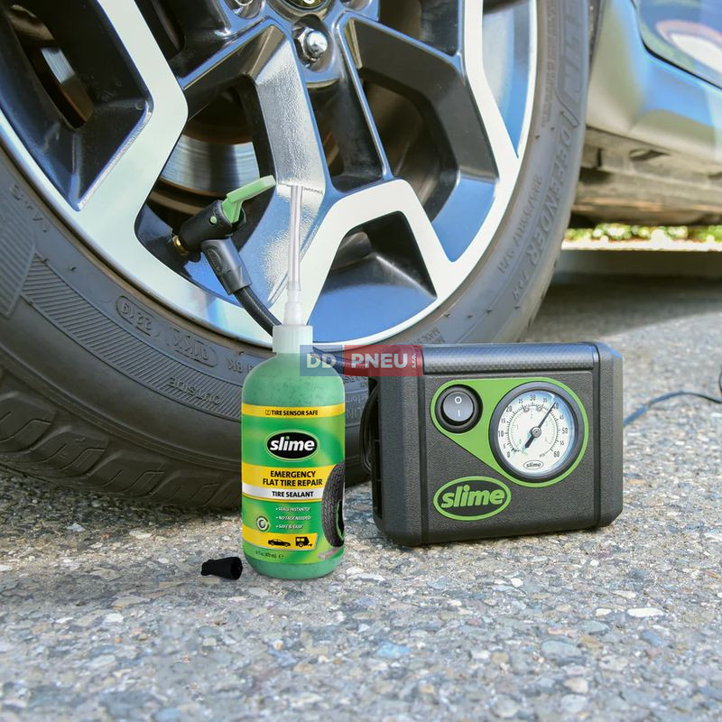 Polo-Automatická opravná sada Slime Emergency Flat Tyre Repair Kit