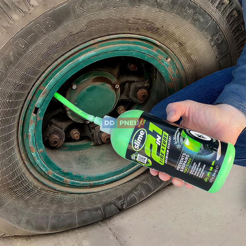 Opravný tmel pro duše a bezdušové pneu 2v1 SLIME – 946ml