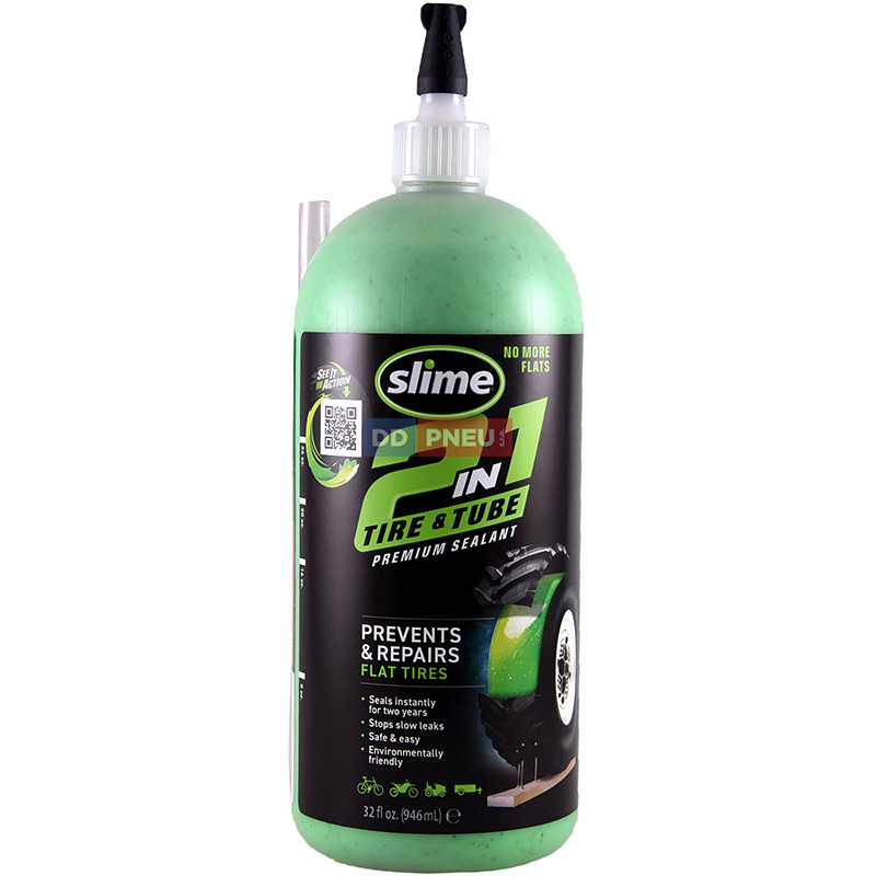 Opravný tmel pro duše a bezdušové pneu 2v1 SLIME – 946ml