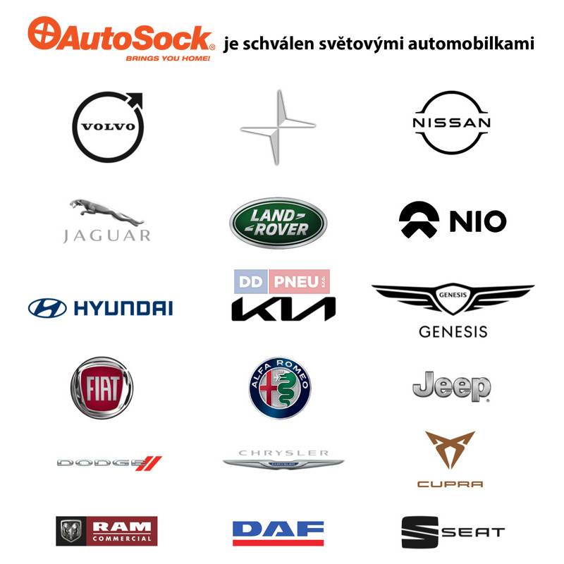 AutoSock AF20 – textilní sněhové řetězy pro vysokozdvižné vozíky