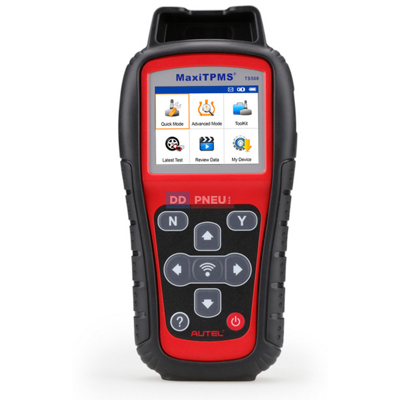 AUTEL Maxi TPMS TS508 + 12ks MX-senzor (4 stříbrné + 4 černé + 4 pryžové)