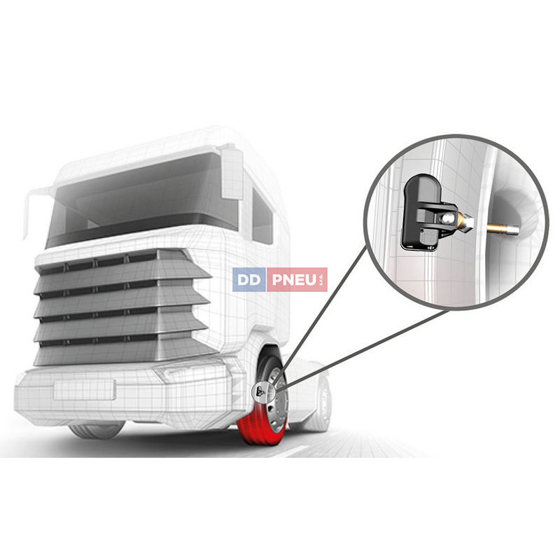 TPMS servisní kit pro ocel. disky - 56 (L) x 16 (Ø) x 0°