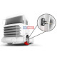 TPMS servisní kit pro ocel. disky - 56 (L) x 16 (Ø) x 0°