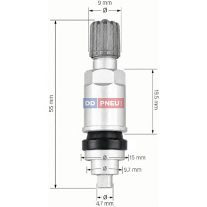 Náhradní TPMS ventil Schrader EZ-senzor
