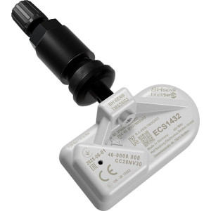 ECS1432 IntelliSens programovatelný TPMS senzor – černý ventil