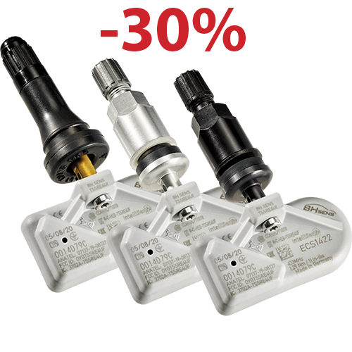 AKCE – 30% sleva na programovatelné TPMS senzory IntelliSens ECS!