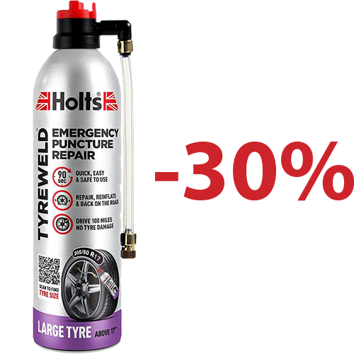 AKCE – 30% sleva na sprej pro opravu defektu TYREWELD!