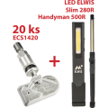 AKCE – 20ks ECS1420 IntelliSens + 2ks LED svítilen ELWIS ZDARMA!