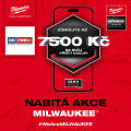 Nabitá AKCE Milwaukee – až 7500 Kč na další nákupy!